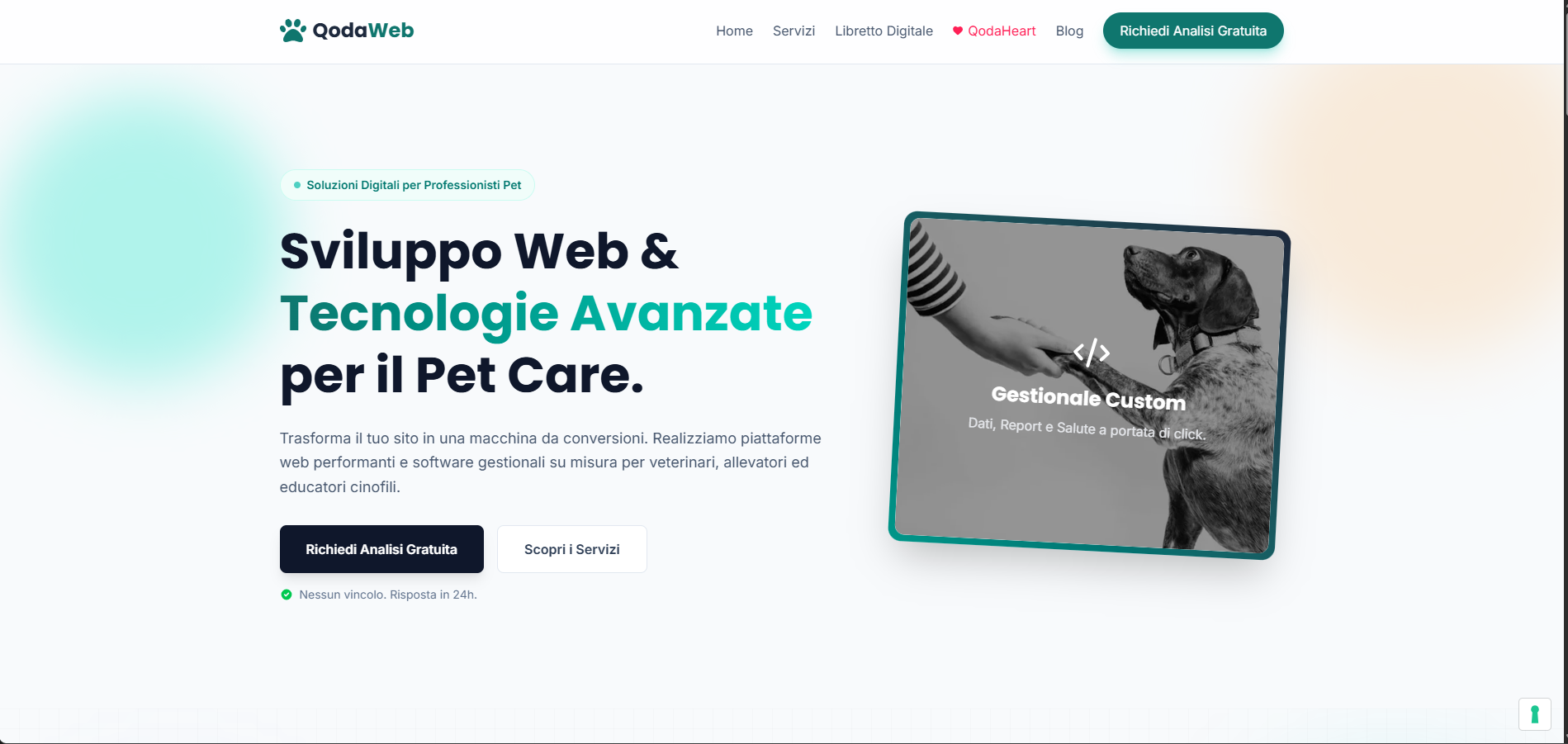 QodaWeb - Consulenza Digitale Pet Industry